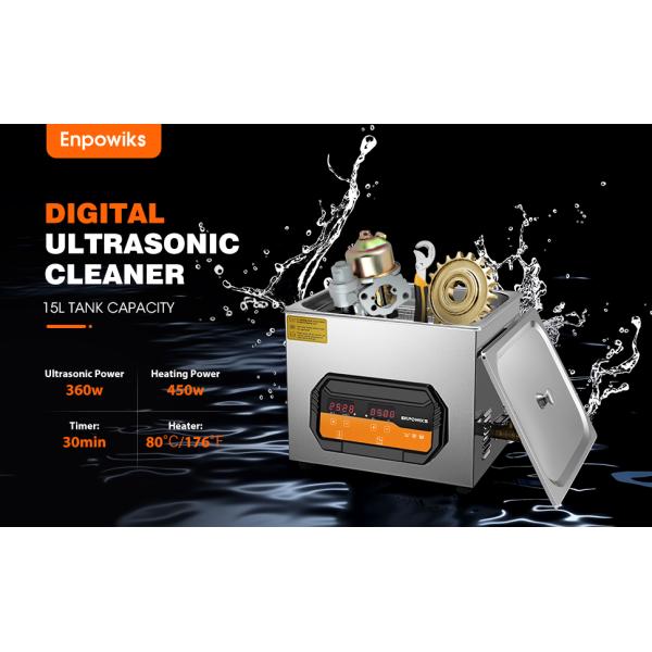 Auto Metal 15 Litre Ultrasonic Cleaner Washing Machine Electric