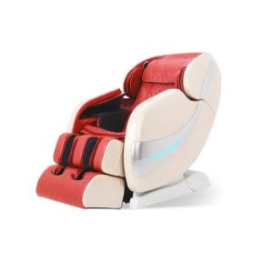 180deg Leather Reclining Massage Chair With Heat EMS Bluetooth Hifi