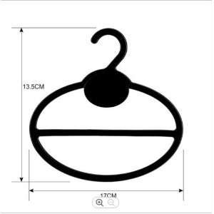 Plastic Oval Scarf Display Ring Hijab Hanger