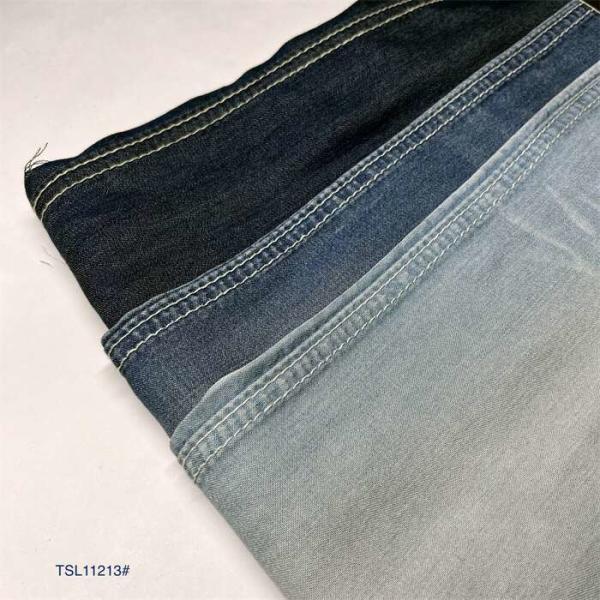 Buy 100% Tencel Jeans Denim Shirt Fabric Bottom Weight Denim Fabric at wholesale prices