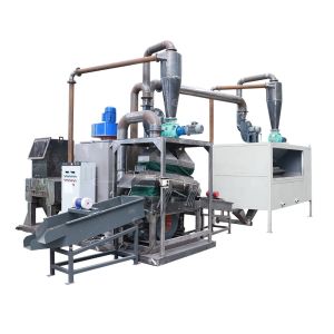 Small Scrap Copper Cable Granulator Recycling Machine for Final Product Copper
