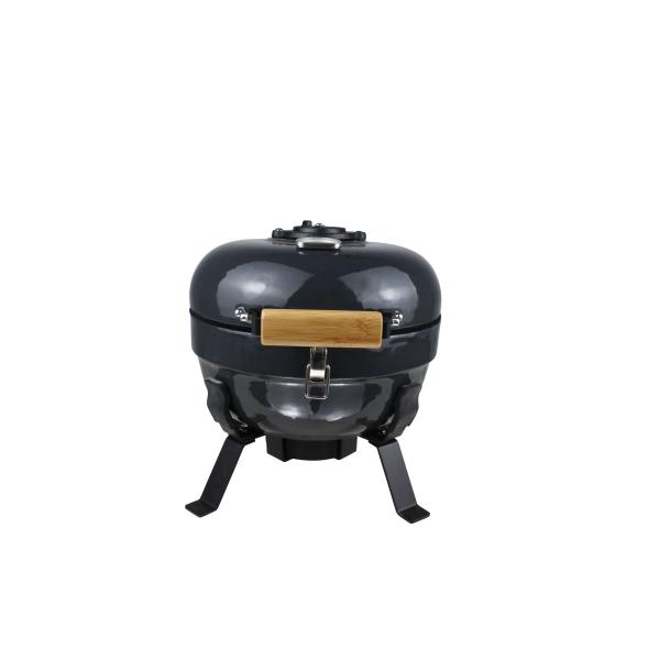 12 Inch Baking Backyard Burger Mobile Korea Barbecue Restaurant Equipment Tabletop Bbq Hibachi Cast Iron Charcoal Kamado Grill