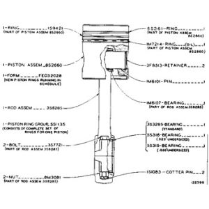 Quality 5S1135 Ring Group Piston Cylinder Liner 114-9306 Engine 5S-1135 Ring 1149306 Piston for sale