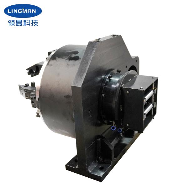 Lingman 86mm Stroke Pneumatic Laser Chuck for Tube Cutting