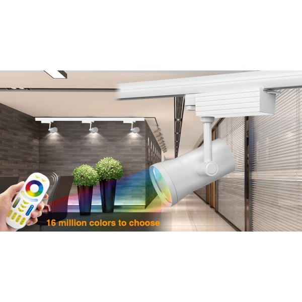 Milight Wifi 25W 2/3/4-wire RGBW Rail LED Tracklight 2.4G RF remote RGBW All in one Lamp with IOS Android APP Spotlight
