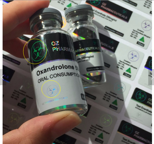 OEM Printing PET Pharmaceutical 10ml Glass Vial Labels