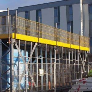 Toe Board Edge Protection Barrier Polyester Powder Coating