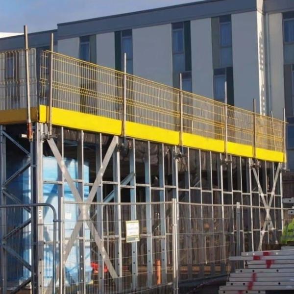 Buy Toe Board Edge Protection Barrier Polyester Powder Coating at wholesale prices