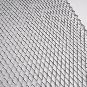 Enhanced Keying Surface Diamond Mesh Metal Lath Galvanised For Interior Plaster