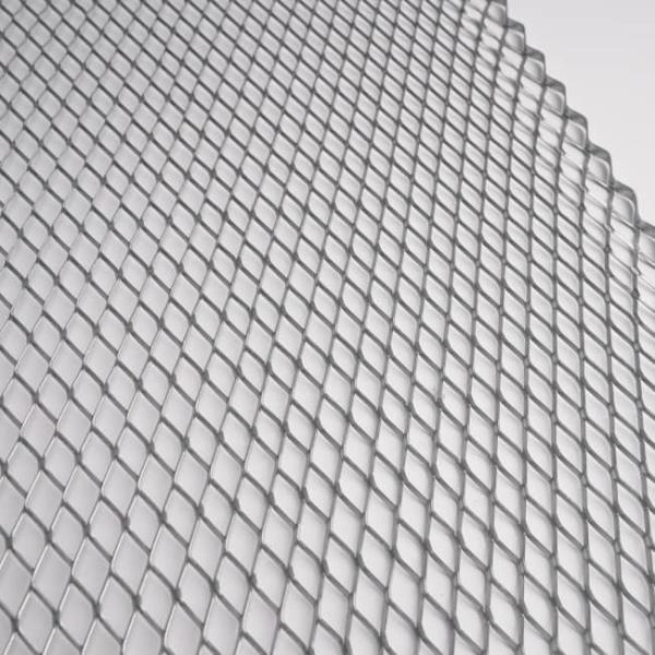 Enhanced Keying Surface Diamond Mesh Metal Lath Galvanised For Interior Plaster