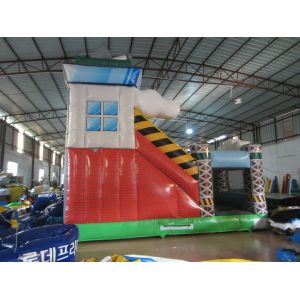Playground Equipment Inflatable Airplane Jumping House 8-18 Children Capacity
