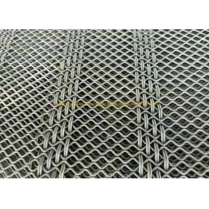 China Flat Top Anti Rust 45 Steel Embossed Mine Sieving Mesh on sale