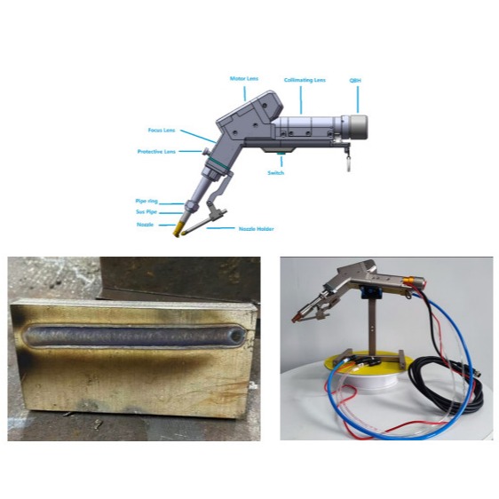 Buy 2000W Handheld Single Motor Laser Welding Machine With 10m Standard Fiber Cable at wholesale prices