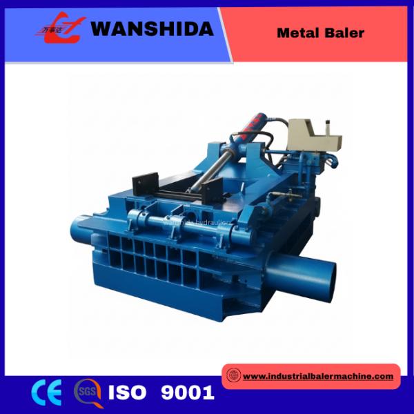 Buy Wanshida Hydraulic Metal Baler High-Performance Scrap Compaction Solution at wholesale prices
