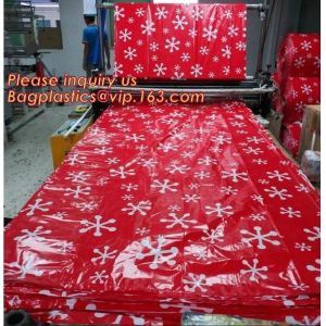 giant new year fashion gift bag for packing presents,35''x25'' Santa sack fabric