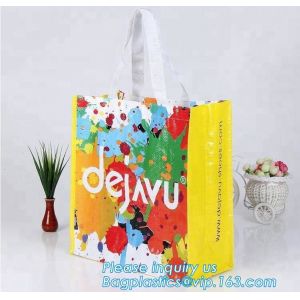 Quality Wholesale custom logo eco-friendly shopping bag recyclable shopping bag pp woven shopping bags,Promotion PP Woven Lamina for sale