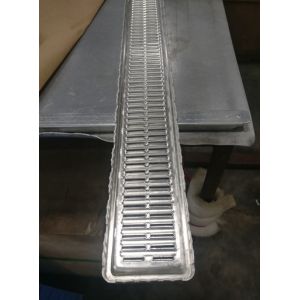 Mill Finish Radiator Component 1.5mm Thickness Head Plate