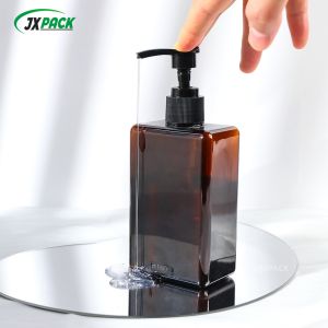 100ml 150ml 280ml Square Shampoo Packaging Bottles For Hand Sanitizer Travel