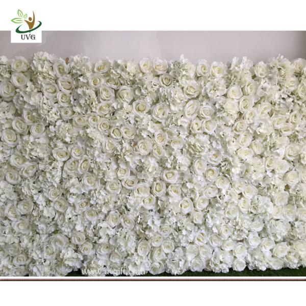 UVG DIY party background in fake rose and hydrangea flower wall backdrops for weddings item