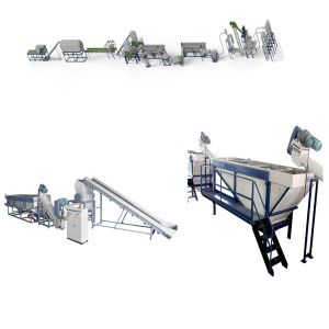 Quality HDPE Bottle Cleaner Machine Automatic Plastic Bottle Crusher For Recycling for sale