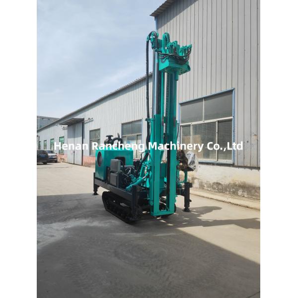 Rubber Tracks Type Mining Small Hydraulic Pile Driver Crawler Down The Hole Drilling Rig