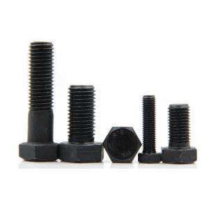 High Strength DIN933 M8 Grade 8.8 Black Full Thread Hex Bolt