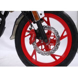 110 KG Dry Weight 125cc Road Bike , Street Sport Motorcycles 14L Capacity Fuel