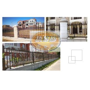 Modern Aluminum Villa Gates with Galvanized Finish
