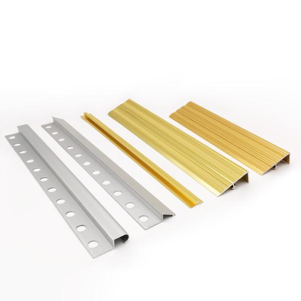 Buy Anodised Aluminum Tile Trim 1mm Thickness Triangle Alu 6063 Material at wholesale prices