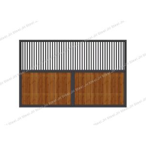 China Prefabricated Heavy Duty European Horse Stable Panels on sale