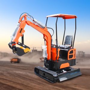 Quality Free Shipping!!! EPA/EURO 5 Chinese Mini Excavator 1.2ton Excavator Cabin Mini Digger for Sale for sale