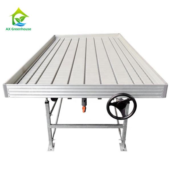 China Adjustable Greenhouse Rolling Benches 4x8 Ebb And Flow Table on sale China Adjustable Greenhouse Rolling Benches 4x8 Ebb And Flow Table on sale