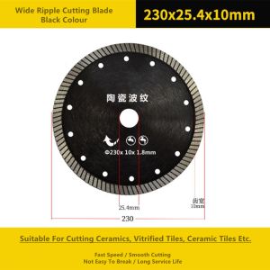 230mm Diamond Cut Circular Saw Blade Granite Marble Processing