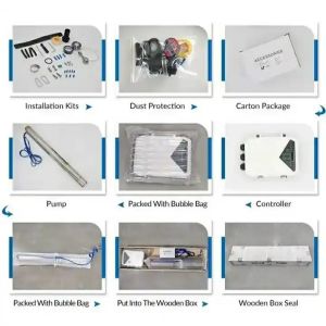 64m Max Head 1.7m3/H Deep Well Solar Water Pumping System Submersible Dc Solar