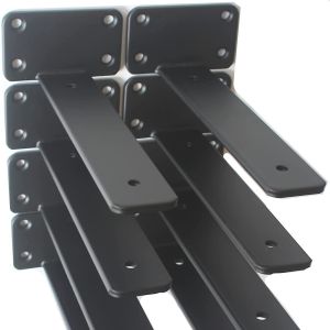 6 Inch Heavy Duty Wall Mounted Hidden Brackets Wall Mount Bracket for Floating