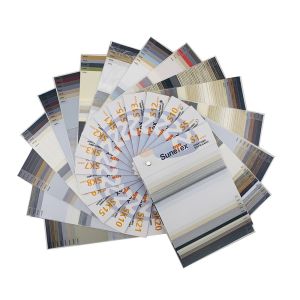 Quality Fireproof And Waterproof White Custom Zebra Fabric For Zebra Shade Blinds for sale