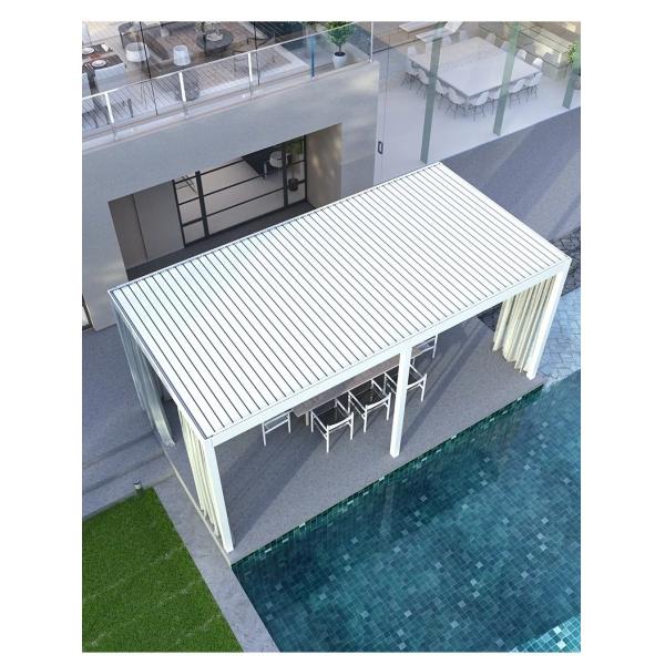 3x4m 4x4m Aluminum Pergola Villa Garden Leisure Shade Outdoor Pavilion