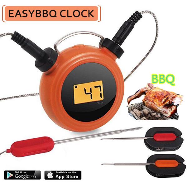 Buy Smart Wireless Bbq Temperature Thermometer Heat Resistance Remote Control at wholesale prices