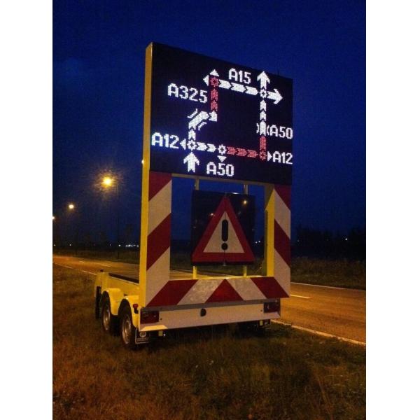 Buy P10 P25 trailer mounted lED screen Mobile Advertising Billboard at wholesale prices