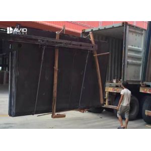 Nero Marquina Kitchen Marble Slab White Parallel Lines Black Polishing