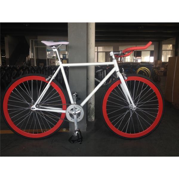 Custom Matt Black Fixie Bike Frame for Adults 700C Single Speed Urban Fitness Cruiser