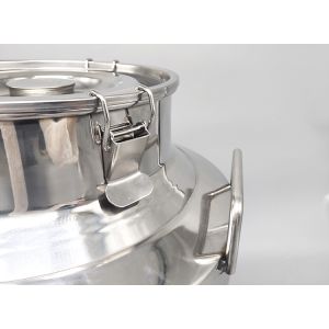 Food grade 304 Stainless Steel Milk Can 50 Liters Large Capacity