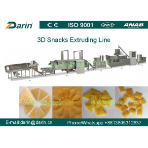Fried Extruded 3D Pellet Snack Extruder Machine with CE