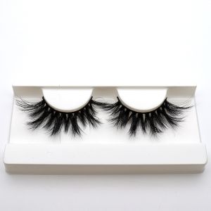 OEM Cruelty Free Mink Eyelashes , Handmade 23mm Mink Lashes