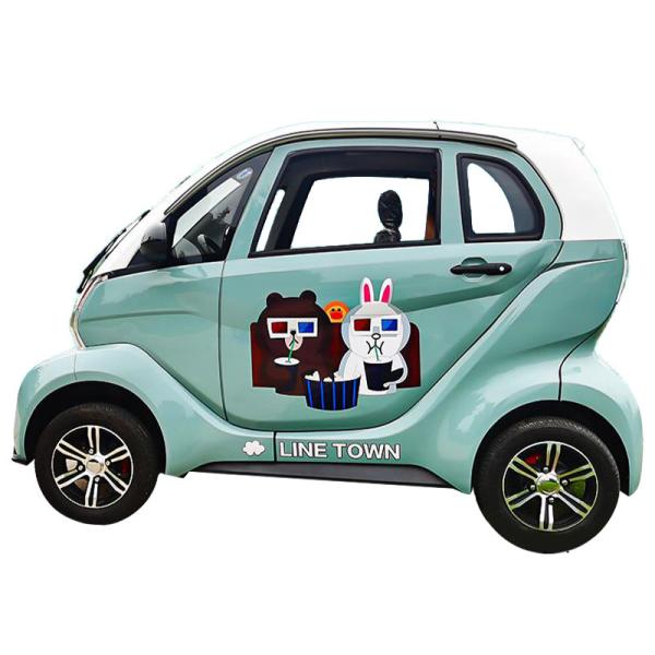 Buy Mini electric car 3 seats  new styel electric car 4 wheel center drive  mini car for adults at wholesale prices