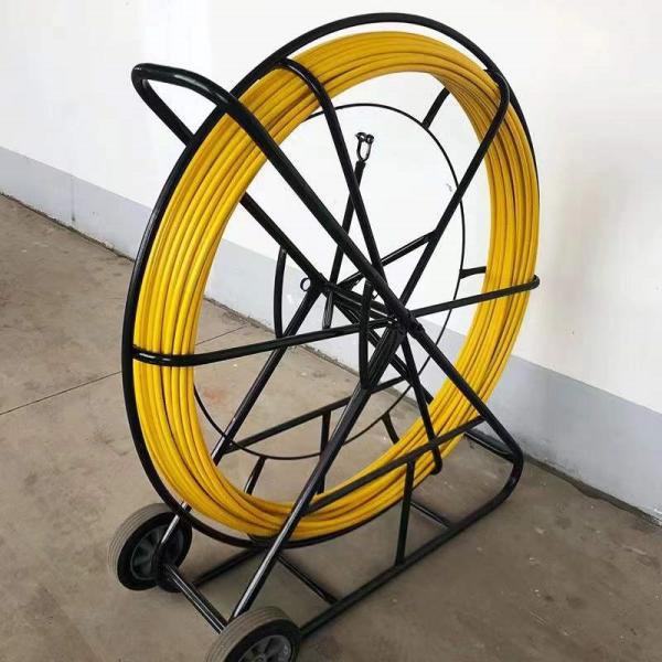 9mmx150m Fiberglass Duct Rodder , Fish Tape Conduit Rodding Equipment