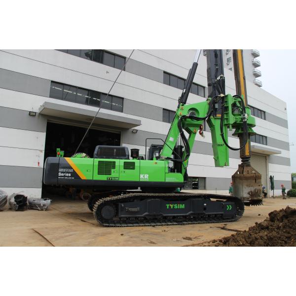 Buy Hydraulic Rotary Drilling Rig Machine Winch Pull 75kN Diameter 400mm at wholesale prices