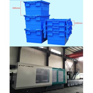 4 Zone PLC Controlled Plastic Chair Injection Molding Machine