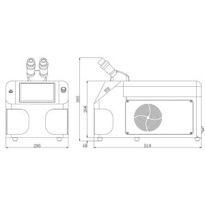 Handheld 60W Jewelry Laser Welding Machine CE Certification
