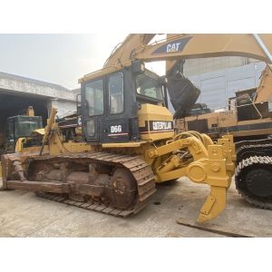 Caterpillar D6G Used Hydraulic Track Dozer Earthmoving Machinery CAT 3306T